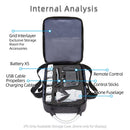 Shockproof Waterproof Single Shoulder Storage Bag Travel Carrying Cover Case Box for FIMI X8 mini(Black + Black Liner)