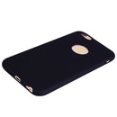For iPhone 6s Plus / 6 Plus Candy Color TPU Case(Black)