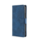 For Samsung Galaxy A12 Skin Feel Crocodile Texture Magnetic Clasp Horizontal Flip PU Leather Case with Holder & Card Slots & Wallet(Blue)
