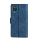 For Samsung Galaxy A12 Skin Feel Crocodile Texture Magnetic Clasp Horizontal Flip PU Leather Case with Holder & Card Slots & Wallet(Blue)