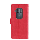 For Motorola One Zoom / One Zoom Pro Skin Feel Crocodile Texture Magnetic Clasp Horizontal Flip PU Leather Case with Holder & Card Slots & Wallet(Red)
