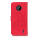 KHAZNEH Retro Texture PU + TPU Horizontal Flip Leather Case with Holder & Card Slots & Wallet For Nokia C10 / C20(Red)