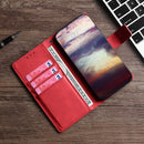 Skin Feel Crocodile Texture Magnetic Clasp Horizontal Flip PU Leather Case with Holder & Card Slots & Wallet For iPhone 11(Red)