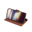 Skin Feel Crocodile Texture Magnetic Clasp Horizontal Flip PU Leather Case with Holder & Card Slots & Wallet For iPhone 11(Brown)