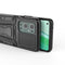 For OnePlus 9 Pro War Chariot Series Armor All-inclusive Shockproof PC + TPU Protective Case with Invisible Holder(Blue)