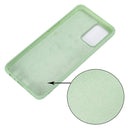 For OPPO A74 4G / F19 Pure Color Liquid Silicone Shockproof Full Coverage Case(Green)