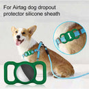Shockproof Anti-scratch Silicone Case Protective Cover, Style: Bones, Model:For AirTag(Luminous Green)