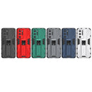For Huawei P40 Supersonic PC + TPU Shock-proof Protective Case with Holder(Black)