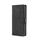 For OnePlus 5 Skin Feel Crocodile Texture Magnetic Clasp Horizontal Flip PU Leather Case with Holder & Card Slots & Wallet(Black)