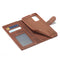 For Samsung Galaxy A03s 164mm LC.IMEEKE Calf Texture Horizontal Flip Leather Case with Holder & Card Slots & Wallet(Brown)
