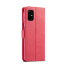 For Samsung Galaxy A03s 164mm LC.IMEEKE Calf Texture Horizontal Flip Leather Case with Holder & Card Slots & Wallet(Red)