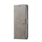 For Samsung Galaxy A03s 164mm LC.IMEEKE Calf Texture Horizontal Flip Leather Case with Holder & Card Slots & Wallet(Grey)