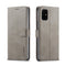 For Samsung Galaxy A03s 164mm LC.IMEEKE Calf Texture Horizontal Flip Leather Case with Holder & Card Slots & Wallet(Grey)