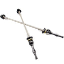 BIKERSAY Bicycle Skewers Quick Release Titanium Axle QR Wheel Hub Skewer For MTB Bicycle, Model:QR002