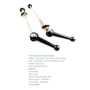 BIKERSAY Bicycle Skewers Quick Release Titanium Axle QR Wheel Hub Skewer For Road Bicycle, Model:QR003