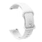 For Huawei Watch 2 Internal Reverse Buckle Silicone Watch Band, Size:20mm(White)