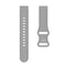 For Huawei Watch 2 Internal Reverse Buckle Silicone Watch Band, Size:20mm(Gray)