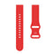 For Huawei Watch 2 Internal Reverse Buckle Silicone Watch Band, Size:20mm(Red)
