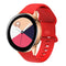 For Huawei Watch 2 Internal Reverse Buckle Silicone Watch Band, Size:20mm(Red)