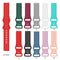 For Huawei Watch 2 Internal Reverse Buckle Silicone Watch Band, Size:20mm(Red)