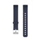 For Fitbit Luxe Silicone Watch Band, Size:S(Dark Blue)
