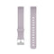 For Fitbit Luxe Silicone Watch Band, Size:S(Light Purple)