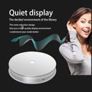 30cm Electric Rotating Turntable Display Stand LED Light Video Shooting Props Turntable, Power Plug:220V EU Plug(White)