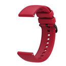 For Huawei Watch 3 / 3 Pro Silicone Watch Band(Dark Red)