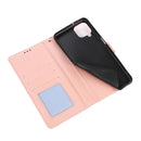 For Samsung Galaxy A12 Skin Feel Embossed Sunflower Horizontal Flip Leather Case with Holder & Card Slots & Wallet & Lanyard(Rose Gold)