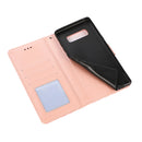 For Samsung Galaxy Note8 Skin Feel Embossed Sunflower Horizontal Flip Leather Case with Holder & Card Slots & Wallet & Lanyard(Rose Gold)