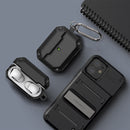 Shield Armor Shield Armor Waterproof Wireless Earphone Protective Case For AirPods Pro(Black)