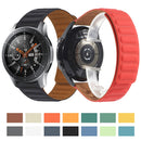 For Samsung Galaxy Watch 3 41mm Silicone Magnetic Watch Band(Red)