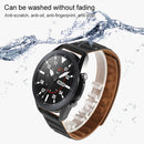 For Samsung Galaxy Watch 3 41mm Silicone Magnetic Watch Band(Pine Needle Green)