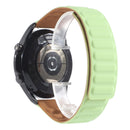 For Samsung Galaxy Watch 3 45mm Silicone Magnetic Watch Band(Green)