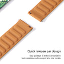 For Samsung Galaxy Watch 3 45mm Silicone Magnetic Watch Band(Khaki)