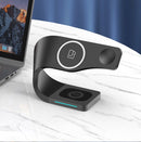 4 In 1 Multi-function Smart Magnetic Wireless Charger for iPhone & iWatches & AirPods(Black)