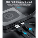 4 In 1 Multi-function Smart Magnetic Wireless Charger for iPhone & iWatches & AirPods(Black)