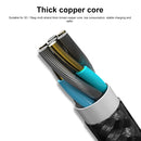 PD 60W USB-C / Type-C to USB-C / Type-C Fast Charging Nylon Braided Data Cable, Cable Length:2m(Silver)