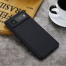 For Google Pixel 6 Pure Color Liquid Silicone Shockproof Full Coverage Case(Black)
