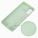 For Motorola Moto G60 Solid Color Liquid Silicone Dropproof Full Coverage Protective Case(Green)