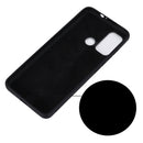 For Motorola Moto G60 Solid Color Liquid Silicone Dropproof Full Coverage Protective Case(Black)