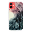 Abstract Marble Pattern TPU Protective Case For iPhone 13 mini(Abstract Black)