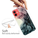 Abstract Marble Pattern TPU Protective Case For iPhone 13 mini(Abstract Black)