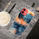 Abstract Marble Pattern TPU Protective Case For iPhone 13 mini(Abstract Blue)