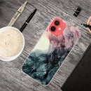Abstract Marble Pattern TPU Protective Case For iPhone 13(Abstract Black)