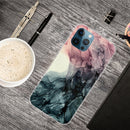 Abstract Marble Pattern TPU Protective Case For iPhone 13 Pro(Abstract Black)