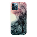 Abstract Marble Pattern TPU Protective Case For iPhone 13 Pro(Abstract Black)