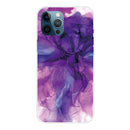 Abstract Marble Pattern TPU Protective Case For iPhone 13 Pro(Abstract Purple)