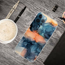 Abstract Marble Pattern TPU Protective Case For iPhone 13 Pro(Abstract Blue)