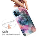 Abstract Marble Pattern TPU Protective Case For iPhone 13 Pro Max(Abstract Multicolor)